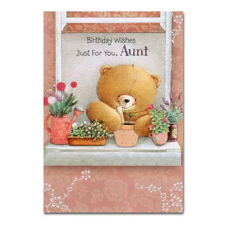 Aunt Birthday Forever Friends Card